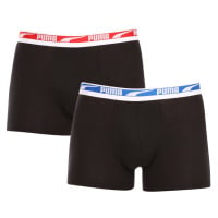 Puma 2PACK pánské boxerky černé L