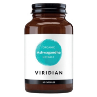Viridian Organic Ashwagandha Extract (Indický ženšen) 60 kapslí