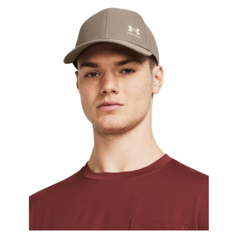 Men's Iso-chill Armourvent Stretch Hat | Taupe Dusk/Fresh Clay Under Armour