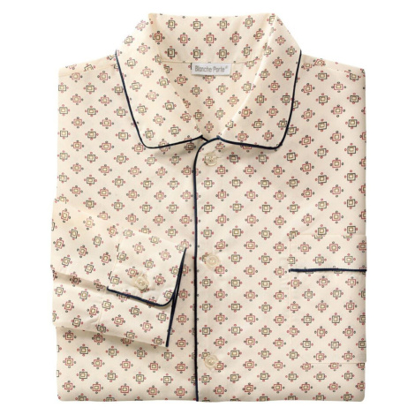 Prodloužený pyžamový kabátek s potiskem Blancheporte