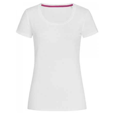 Stedman® Módní strečové dámské tričko Claire se širokým výstřihem