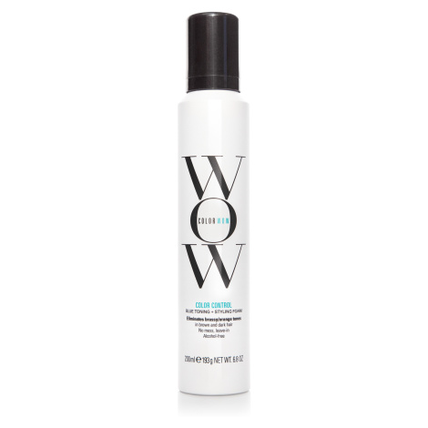 Color Wow Stylingová tónovací pěna pro tmavé vlasy Color Control (Blue Toning + Styling Foam) 20