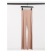 Miss Selfridge ribbed flared trousers in camel-Brown
