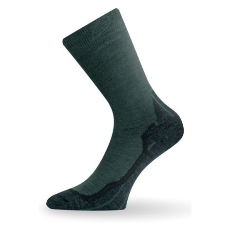 LASTING merino ponožky WHI zelené