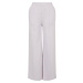 Dámské kalhotky Straight Pin Tuck Sweat Pants softlilac