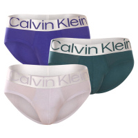 3PACK pánské slipy Calvin Klein vícebarevné (NB3129A-GIC)