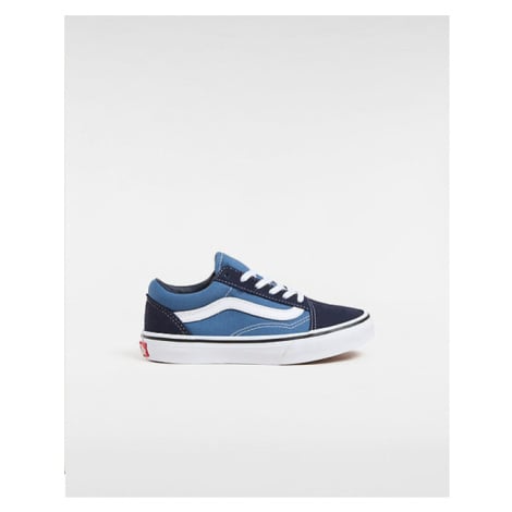 VANS Kids Old Skool Shoes Kids Blue, Size