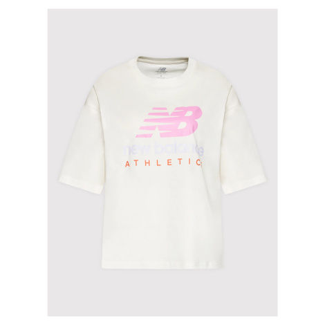 NEW BALANCE "ATH AMP TEE" tričko Barva: Bílá, Mezinárodní