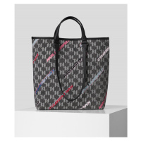 Kabelka karl lagerfeld k/monogram dnm print tote různobarevná