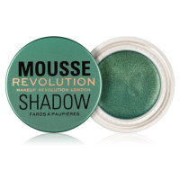 Makeup Revolution Mousse oční stíny odstín Emerald Green 4 g