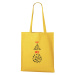 DOBRÝ TRIKO Bavlněná taška s potiskem EGO EKO Barva: Žlutá