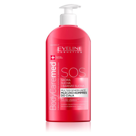 Eveline Cosmetics Extra Soft SOS regenerační tělové mléko pro velmi suchou pokožku 350 ml