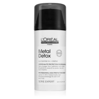 L’Oréal Professionnel Serie Expert Metal Detox ochranný krém pro lámavé a namáhané vlasy 100 ml