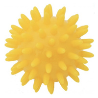 Kine-MAX masážní míček ježek 6cm - žlutá