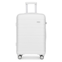 Kono Cestovní kufr na kolečkách Classic Collection - bílý 50L