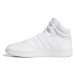 Dámská rekreační obuv ADIDAS Hoops 3.0 Mid cloud white cloud white dash grey