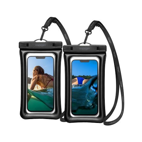 Spigen Aqua Shield WaterProof Floating Case A610 2 Pack Black