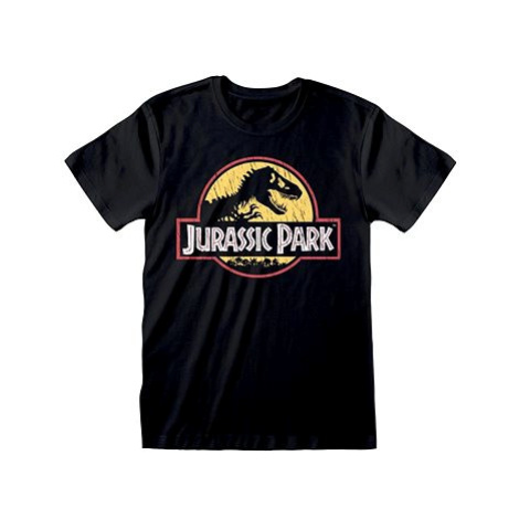 Jurassic Park - Logo - tričko L Local Heroes
