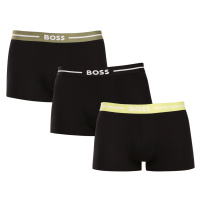 3PACK pánské boxerky BOSS černé (50532453 976)