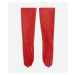 Rukavice karl lagerfeld k/autograph long eve gloves klassic red