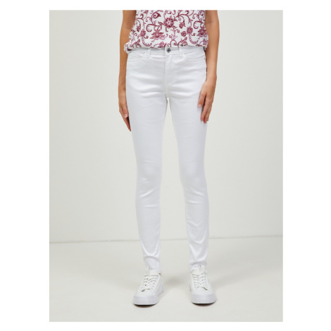 Bílé skinny fit kalhoty ORSAY - Dámské
