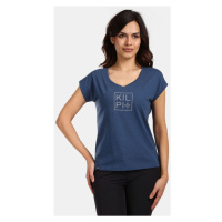 Kilpi ROANE-W Dámské tričko z bavlny VL0364KI Tmavě modrá