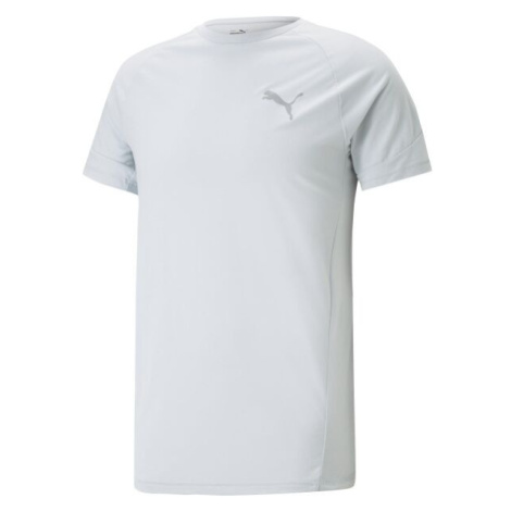Puma EVOSTRIPE TEE Pánské sportovní triko, bílá, velikost