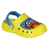 Coqui STONEY 9383 Dětské sandály Citrus/Sea blue