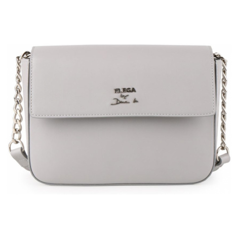 Elega by Dana M Dámská kožená crossbody kabelka Magnifico 69568 - šedá