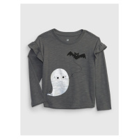 GAP Dětské tričko s potiskem Halloween - Holky