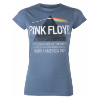 Tričko metal dámské Pink Floyd - North America 1972 - NNM - 13048200