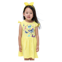 Dívčí šaty - WINKIKI WKG 91351, žlutá Barva: Žlutá