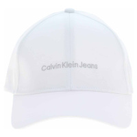 Calvin Klein dámská kšiltovka K60K6088490LI White-Silver Logo