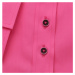 Dámská košile růžová s hladkým vzorem 12498
