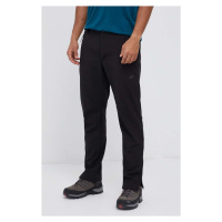 Outdoorové kalhoty 4F černá barva