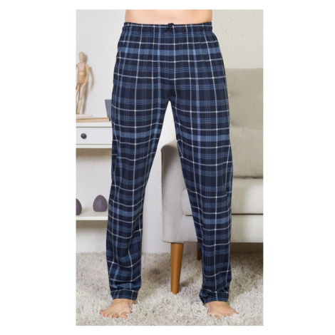 Pánské pyžamové kalhoty Filip, L, modrá