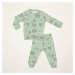 Pyžamo s dlouhým rukávem CAMPING zelené BABY Extreme Intimo