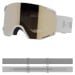 Salomon S/VIEW ACCESS Unisex lyžařské brýle, šedá, velikost
