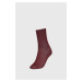 Dámské hnědé ponožky Small rib 39-42 Tommy Hilfiger