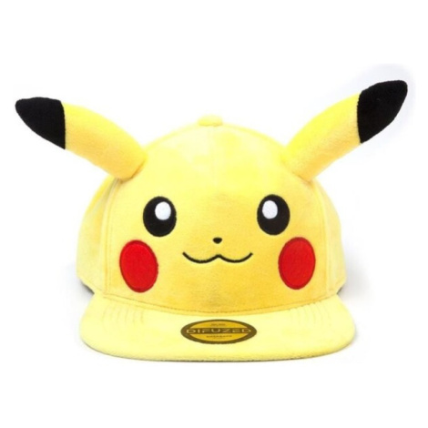 Kšiltovka Pokémon - Pikachu - plyšová DIFUZED