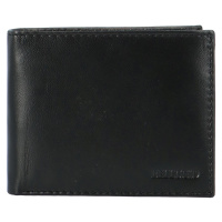Pánská kožená peněženka na šířku Bellugio Casior, černá