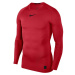 Termo tričko Nike Pro Top s dlouhým rukávem Červená