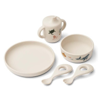 Sada pro miminko Liewood Ryle Printed Tableware Set