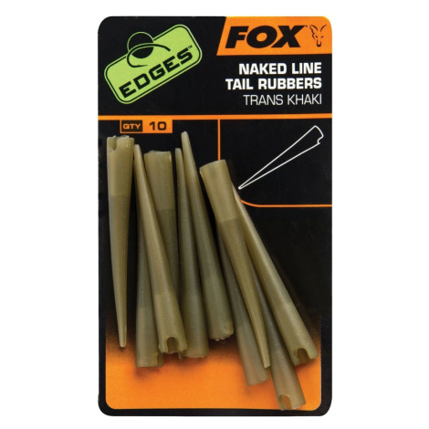 Fox Převleky na závěsky Edges Naked Line Tail Rubbers 10ks