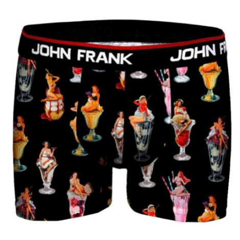 Pánské boxerky John Frank JFBD356 | černá