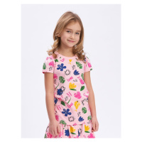 Dívčí triko - Winkiki WKG 11040, světle růžová/ vzorek Barva: Růžová světlejší