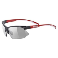 UVEX Sportstyle 802 V Black/Red/White/Smoke Cyklistické brýle