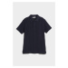 Tričko trussardi t-shirt polo cotton piquet modrá