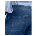 Extra pohodlné džíny s pružným pasem, vnitřní délka nohavic 82 cm