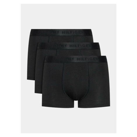 Tommy Hilfiger pánské černé boxerky 3pack